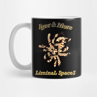 Igor & More Tarantula Liminal Stairs Butter Yellow Mug